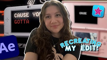 recreating my AFTER EFFECTS edit on VIDEOSTAR!