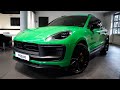 Porsche Macan GTS Payton Green / interior GTS payton green