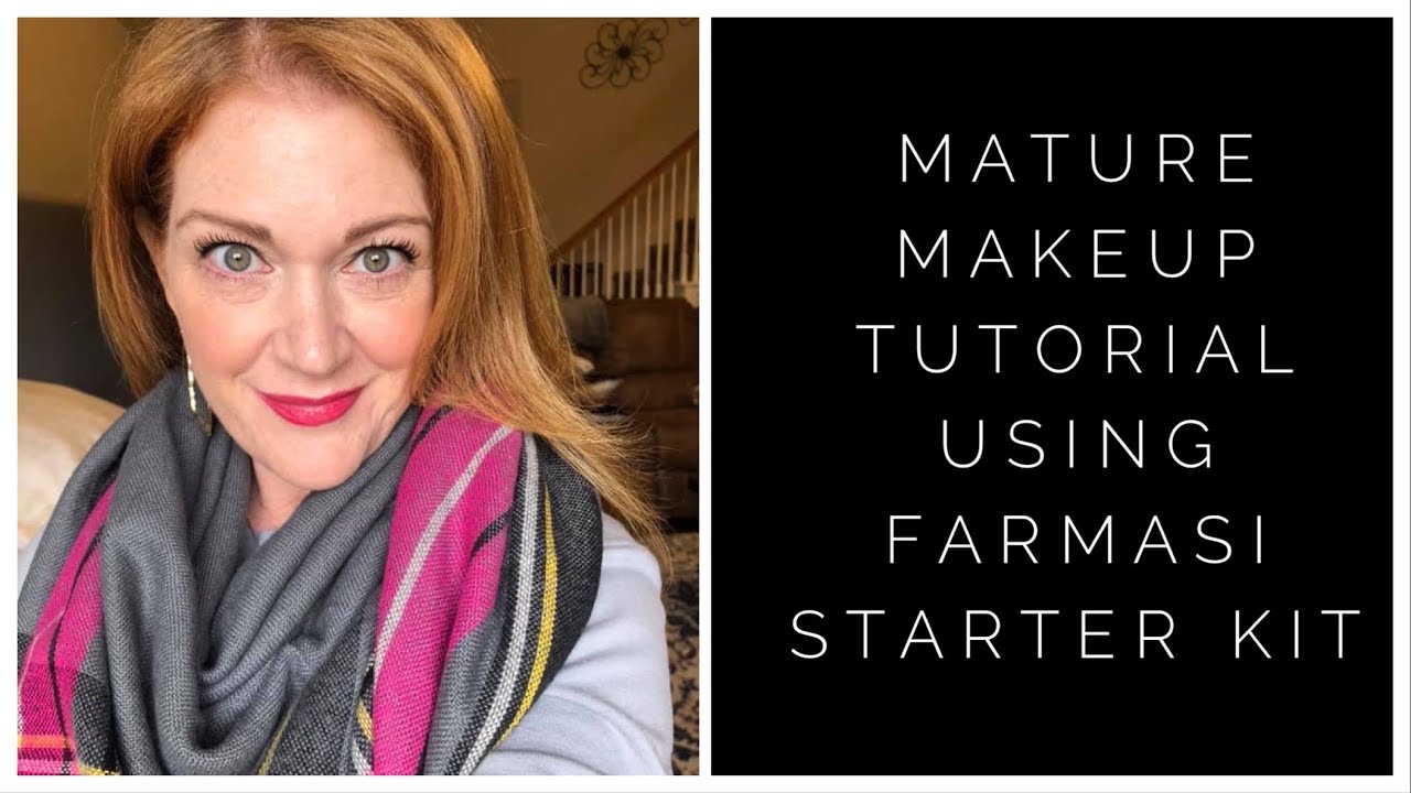 MATURE MAKEUP TUTORIAL USING FARMASI STARTER KIT YouTube