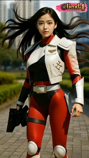 Bycrosser Ken (Kyoudai Ken Byclosser) Female Version #cosplay #byclosser #tokusatsu #metalheroes