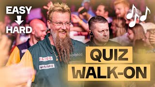 Can you Guess the Darts Players by their WALK-ON-SONGS⁉️🎯