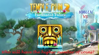 Temple Run 2 - Enchanted Palace | Duel with @JK1031 | Who will have the higher number of COINS? screenshot 3