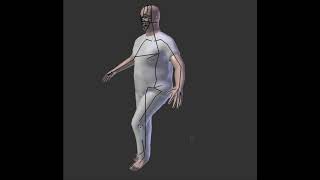 Blender demo bones