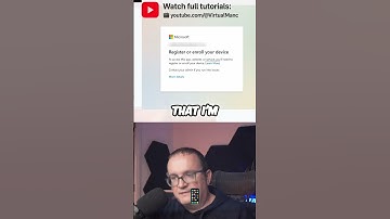 Azure Virtual Desktop: Device Registration for Security #shorts