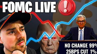 FOMC LIVE!! ‼️ Fed Decision Reaction!! Powell Speaks!!
