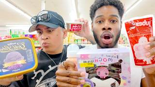 We Tried The Weirdest Snacks at an Asian Grocery Store...