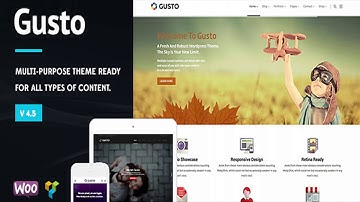 Gusto - Vanguard WordPress Theme | Themeforest Website Templates and Themes
