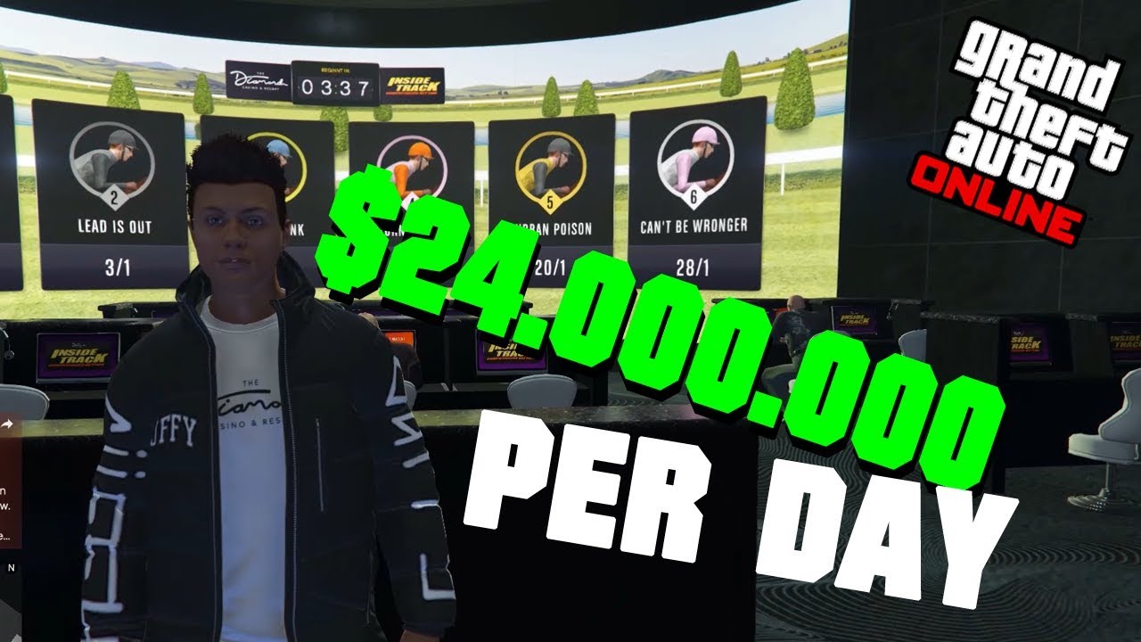 24.000.000 CASINO AFK MONEY GLITCH !!! GTA 5 Online Casino DLC YouTube