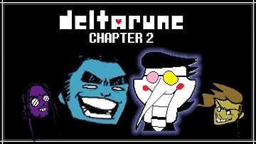 DELTARUNE CHAPTER 2 with SeigiVA, Gianni Matragrano and TaschDraws | PART 2 [Livestream Fan-Edit]