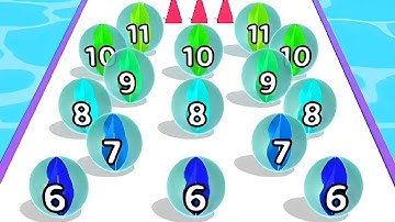 Marble Run 🎱 3D Game Color Ball Race Gameplay Android IOS Level 6029