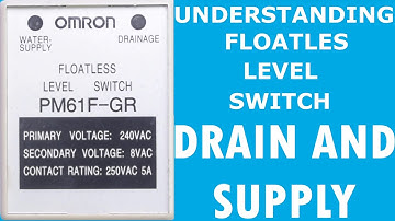 floatless level switch connection | high and low water tank control | Electreca