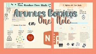 Como hacer Apuntes Bonitos en OneNote | Simple y Sencillo