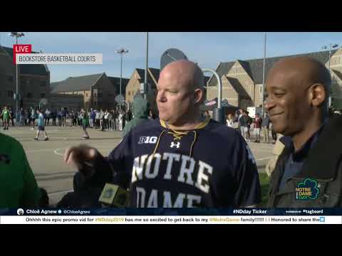 bookstore-basketball-with-chris-zorich-'91,-tony-rice-'90-&-tim-ryan-'92---notre-dame-day-2019