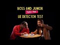 Boss And Junior Take The Lie Detector  Test | Ft. Sonali & Akshay | Ok Tested