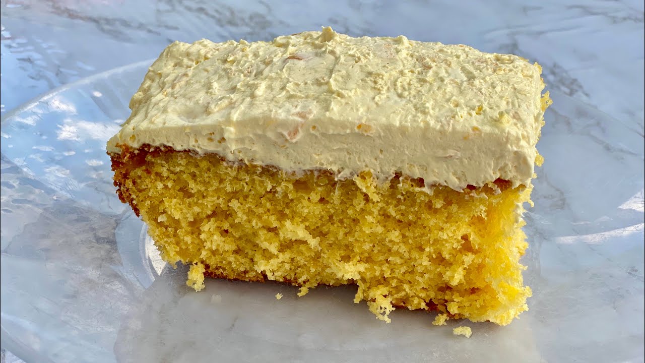 Pineapple Sunshine Cake YouTube