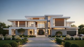 Modern Luxury Villa – Timeless Elegance in Perfect Symmetry