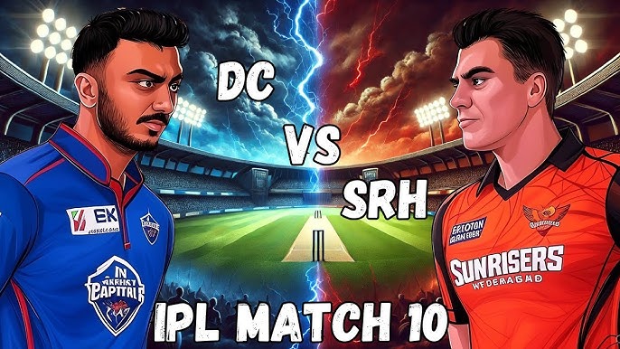 🔴LIVE | DC vs SRH | IPL 2025 MATCH 10 | PLAYER vs PLAYER IN CRICKET 24 - YouTube