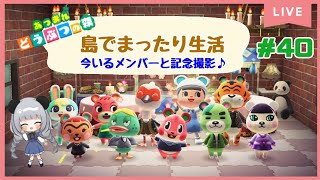 #40あつ森5周年パーティー会場を作りたい♪のんびり島くらしをするのだ【＃あつまれどうぶつの森】