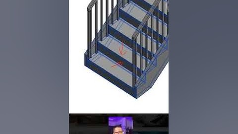 VẼ THANG XƯƠNG CÁ TRONG REVIT ARCHITECTURE