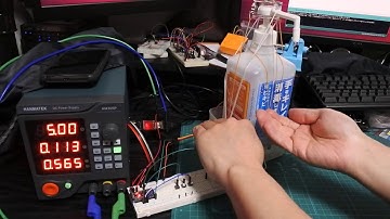 アルコール除菌ポンプを手を触れずに噴霧できるようになるArduinoモジュールの製作
