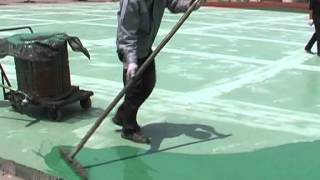 Polyurethane Flooring for basketball Court/volleyball court