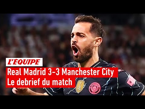 Real Madrid 3-3 Manchester City : Le débrief du choc des quarts de finale de la Ligue des champions