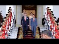 Rangkaian Acara Penyambutan Kenegaraan Raja dan Ratu Belanda, Istana Bogor, 10 Maret 2020