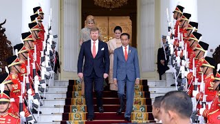 Rangkaian Acara Penyambutan Kenegaraan Raja dan Ratu Belanda, Istana Bogor, 10 Maret 2020