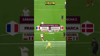 Grupo D World Cup Qatar 2022 Fixture Completo