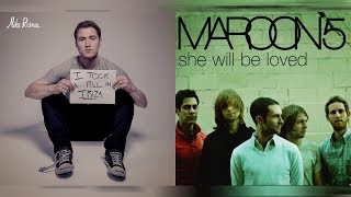 Mike Posner vs. Maroon 5 - She Will Be Loved In Ibiza (Mashup)
