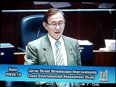 Jarvis Street BIKE LANES - Councilor Raymond Cho