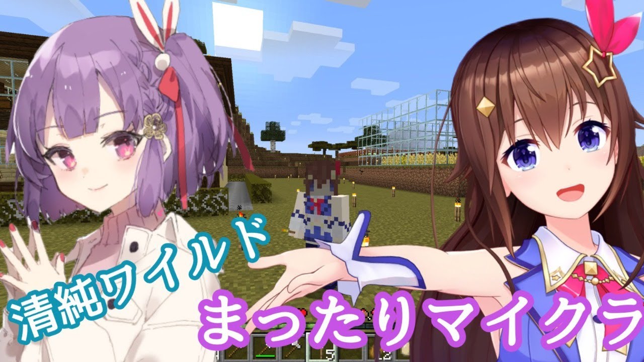 【Minecraft】Kotone&SoraＳＥＲＶＥＲ！！【#清純ワイルド】