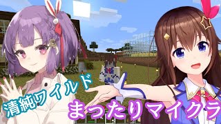 【Minecraft】Kotone&SoraＳＥＲＶＥＲ！！【#清純ワイルド】