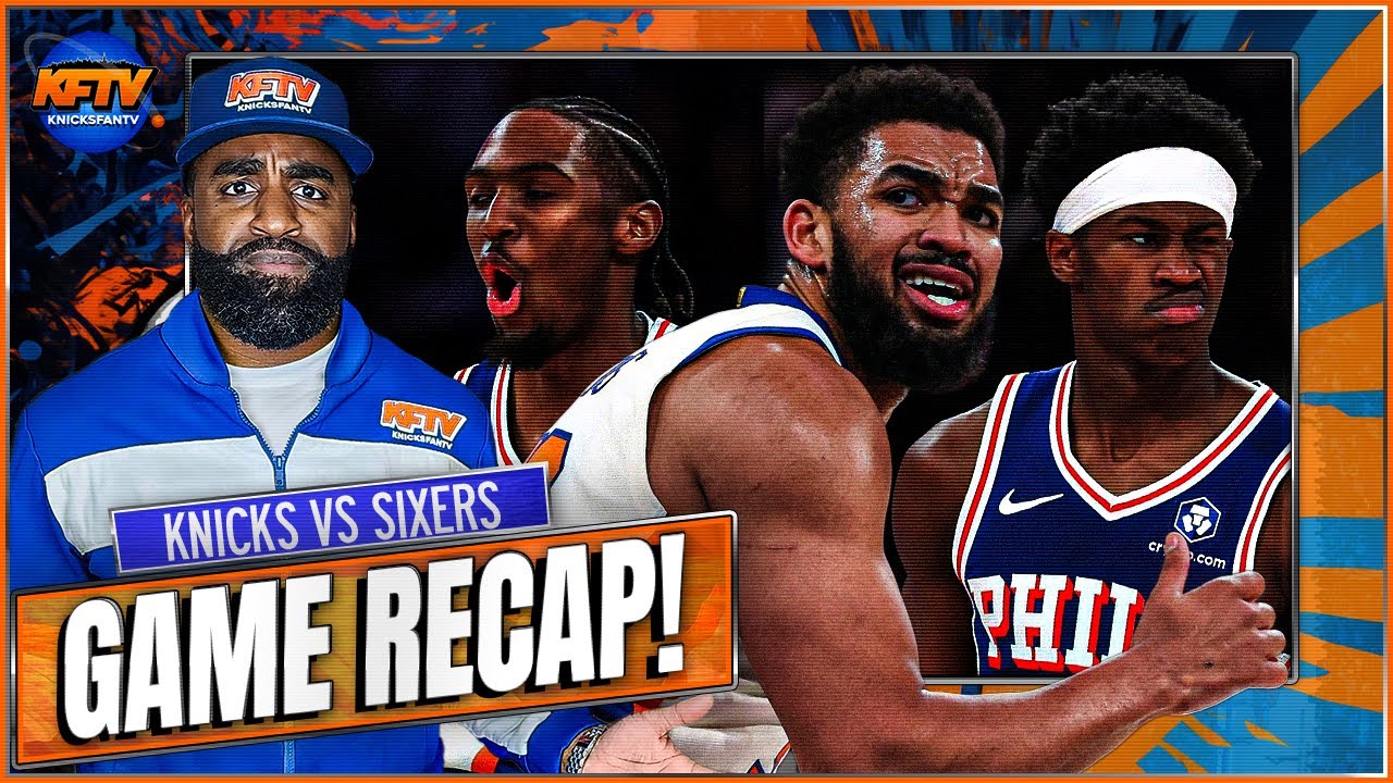 Tyrese Maxey TORCHES Knicks for 36 as Sixers Embarrass NY | Post Game Recap