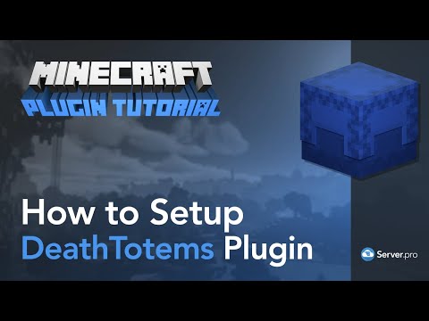 How to Setup the DeathTotem Plugin - Minecraft Java