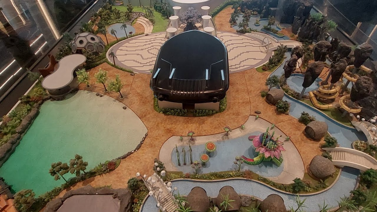 Water Park and Gaming Zone : Grand Center Point Space Hotel Pattaya