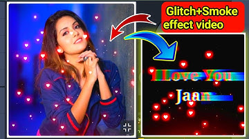 How to Create Glitch effect whatsApp status editing in kinemaster | kinemaster editing video ||