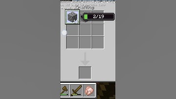 how to make stone pickaxe in Minecraft 😎🔥