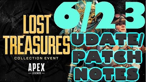 Latest patchnotes in apex legends