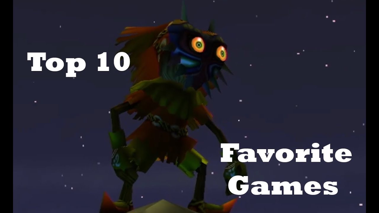 My Top 10 Favorite Games (Celebrating 8 Years on YouTube) YouTube