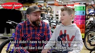 Training wheels or a Balance Bike?