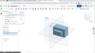 Onshape 5: Chamfer