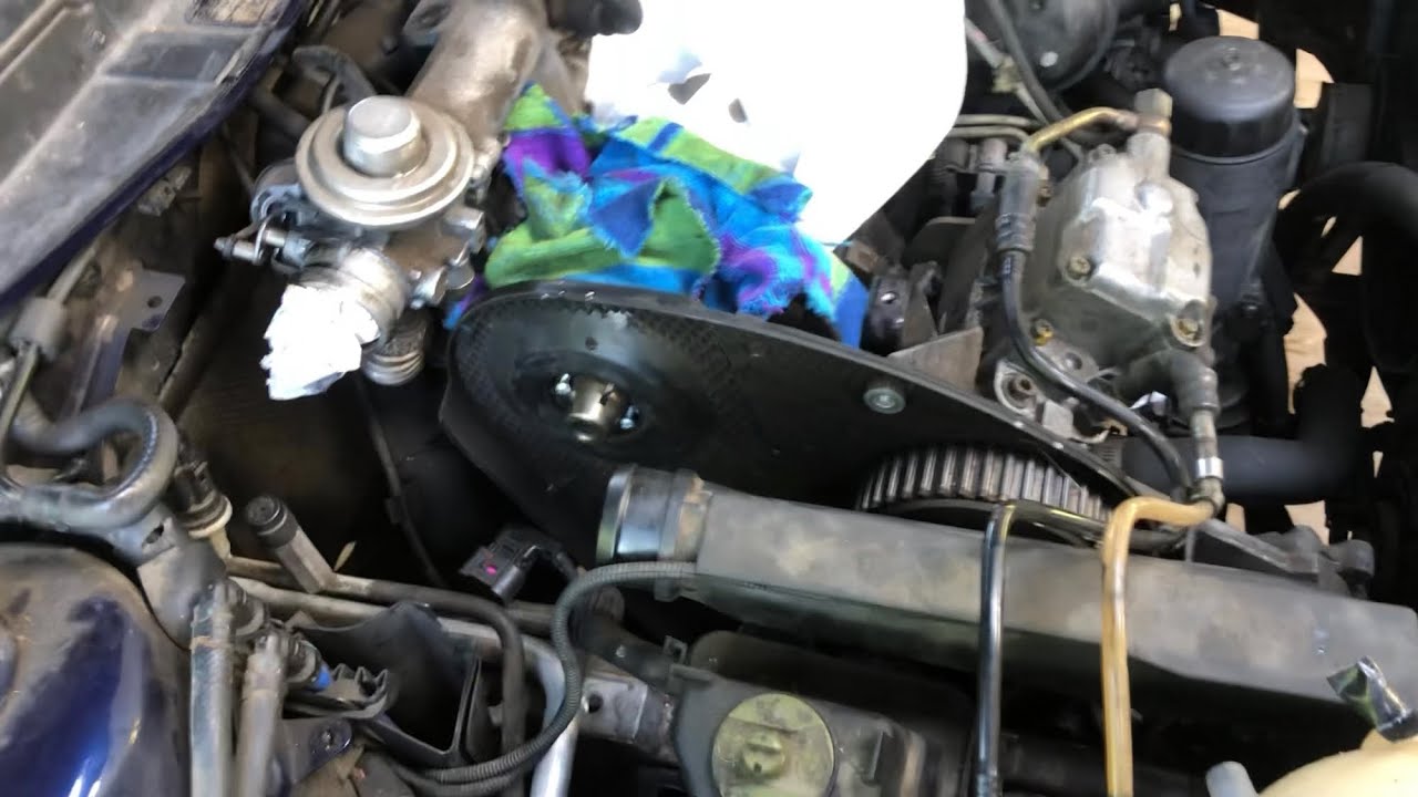 How to remove/replace camshaft seal retainer on ALH TDI YouTube