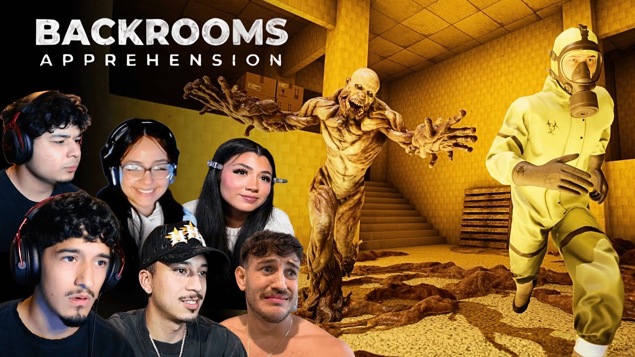 We Tried Surviving The Backrooms Together!! (Horrible Idea) - Backrooms Apprehension