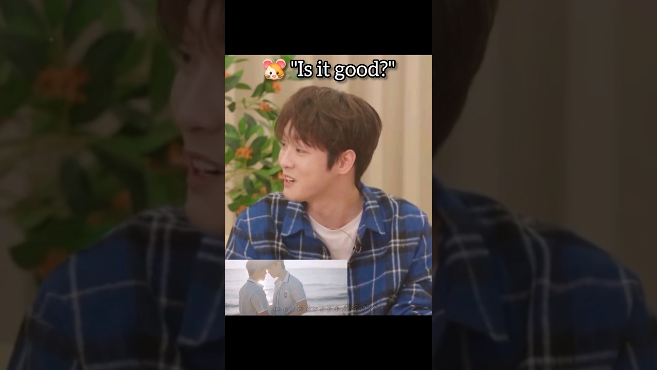 No wonder Joowan said he loved this scene cause it's a scene they added 🥰❤️