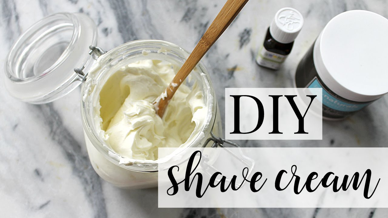 DIY All Natural Shave Cream Kendra Atkins YouTube