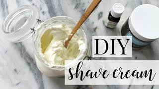 DIY: All Natural Shave Cream | Kendra Atkins