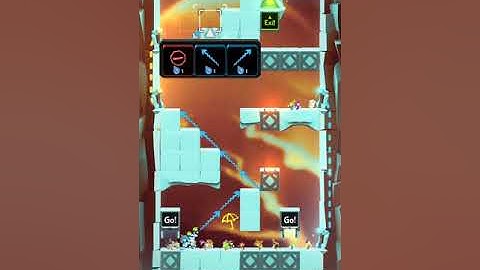 Lemmings. World 8 - Geyser Springs. Level W 30-3. Perfect Walkthrough.