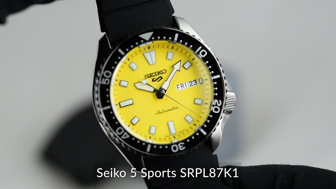 Seiko 5 Sports SRPL87K1 - SeriousWatches.com