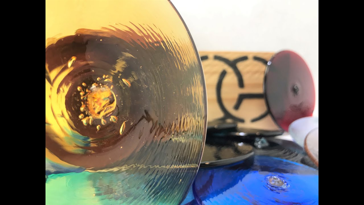 What's the Difference Between Blown and Spun Rondels from Kokomo Opalescent Glass?